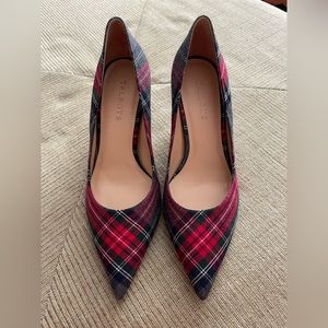 Talbots Plaid Heels